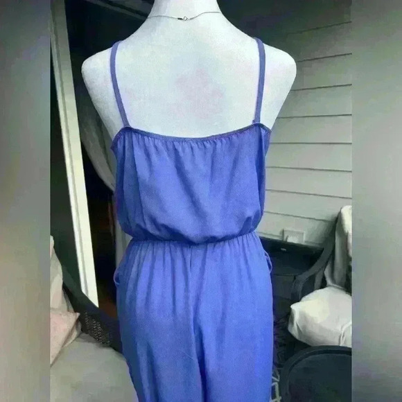 NWT- My Beloved Jumpsuit-Size Medium-Blue - Picture 9 of 9